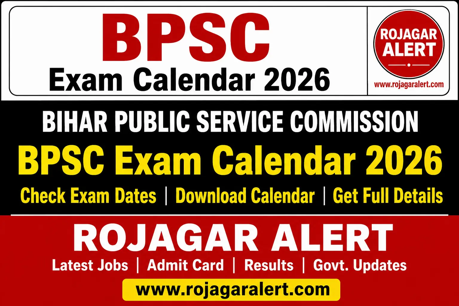 BPSC Exam Calendar 2026 1 BPSC Exam Calendar 2026