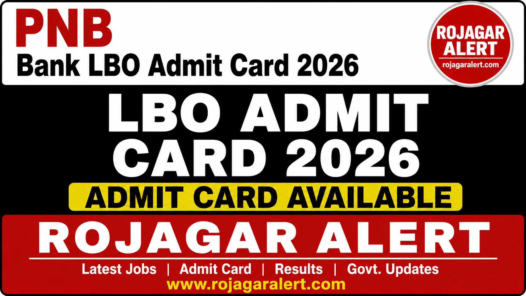 PNB Bank LBO Admit Card 2026 1 PNB Bank LBO Admit Card 2026