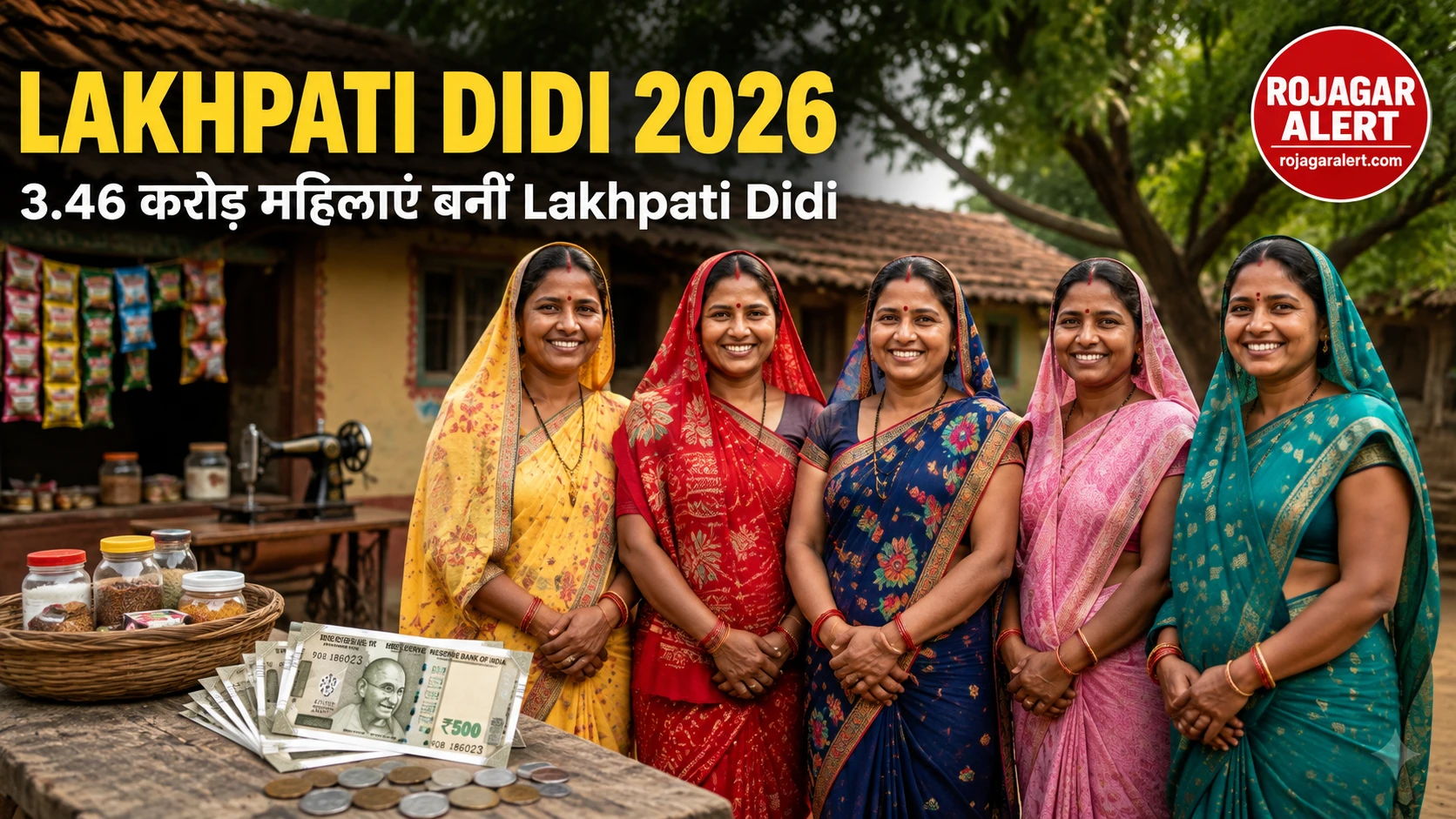 Lakhpati Didi 2026 3.46 करोड़ महिलाएं