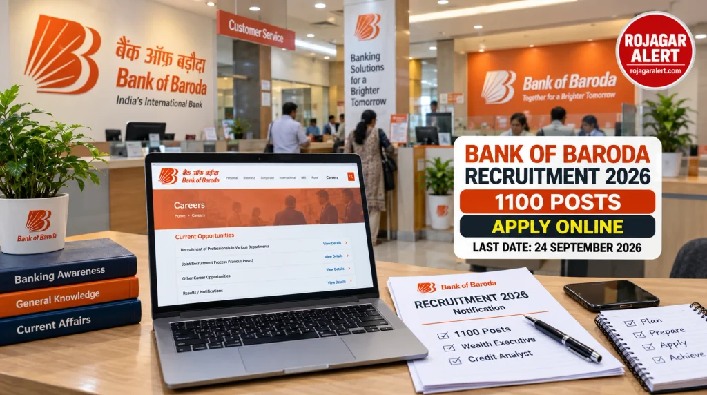 Bank of Baroda Recruitment 2026: 1100 Posts पर भर्ती, 24 सितंबर तक करें आवेदन 2 ChatGPT Image Sep 5 2026 10 40 32 AM Bank of Baroda Recruitment 2026: 1100 Posts पर भर्ती, 24 सितंबर तक करें आवेदन