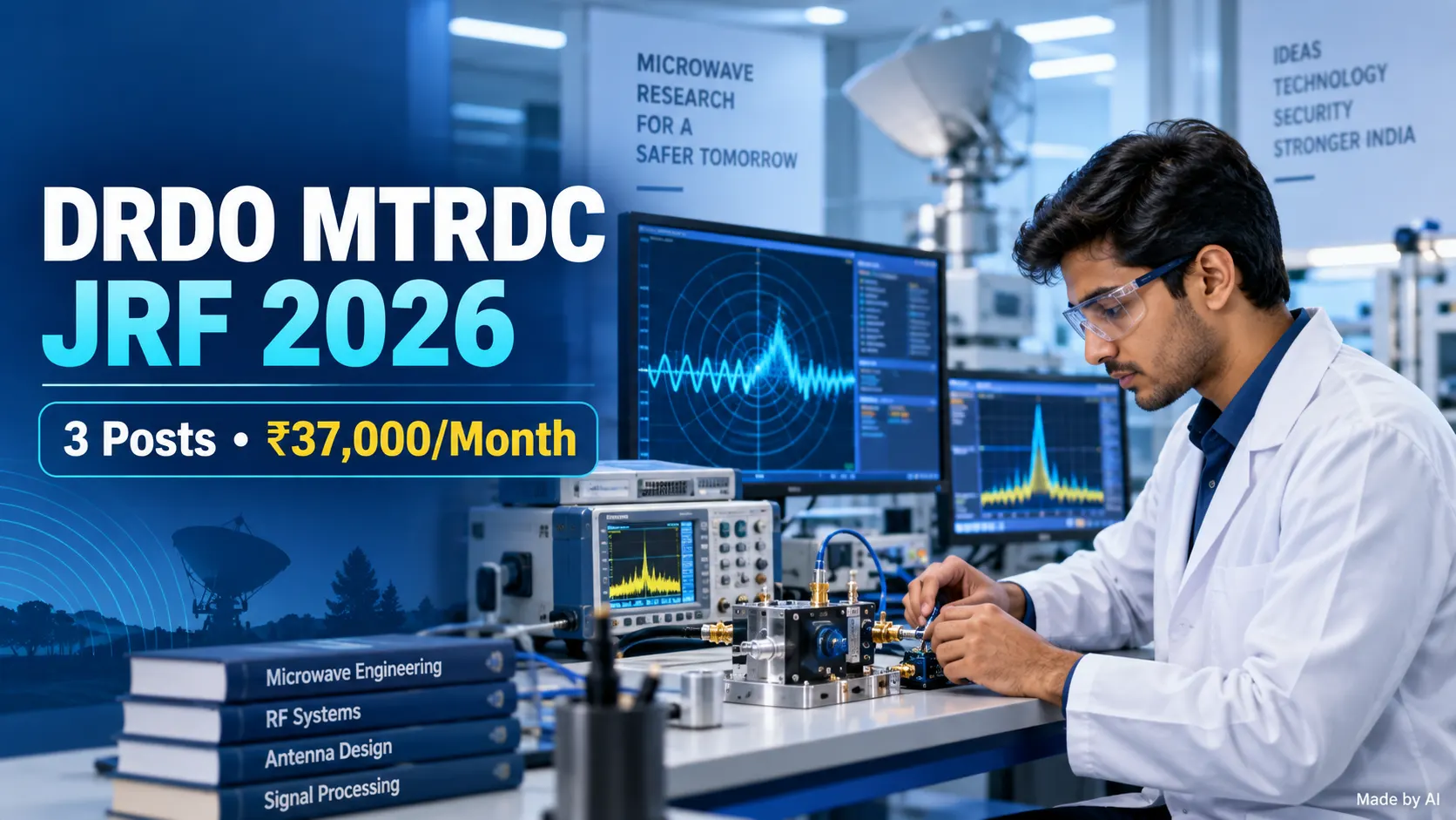 DRDO MTRDC JRF Recruitment 2026