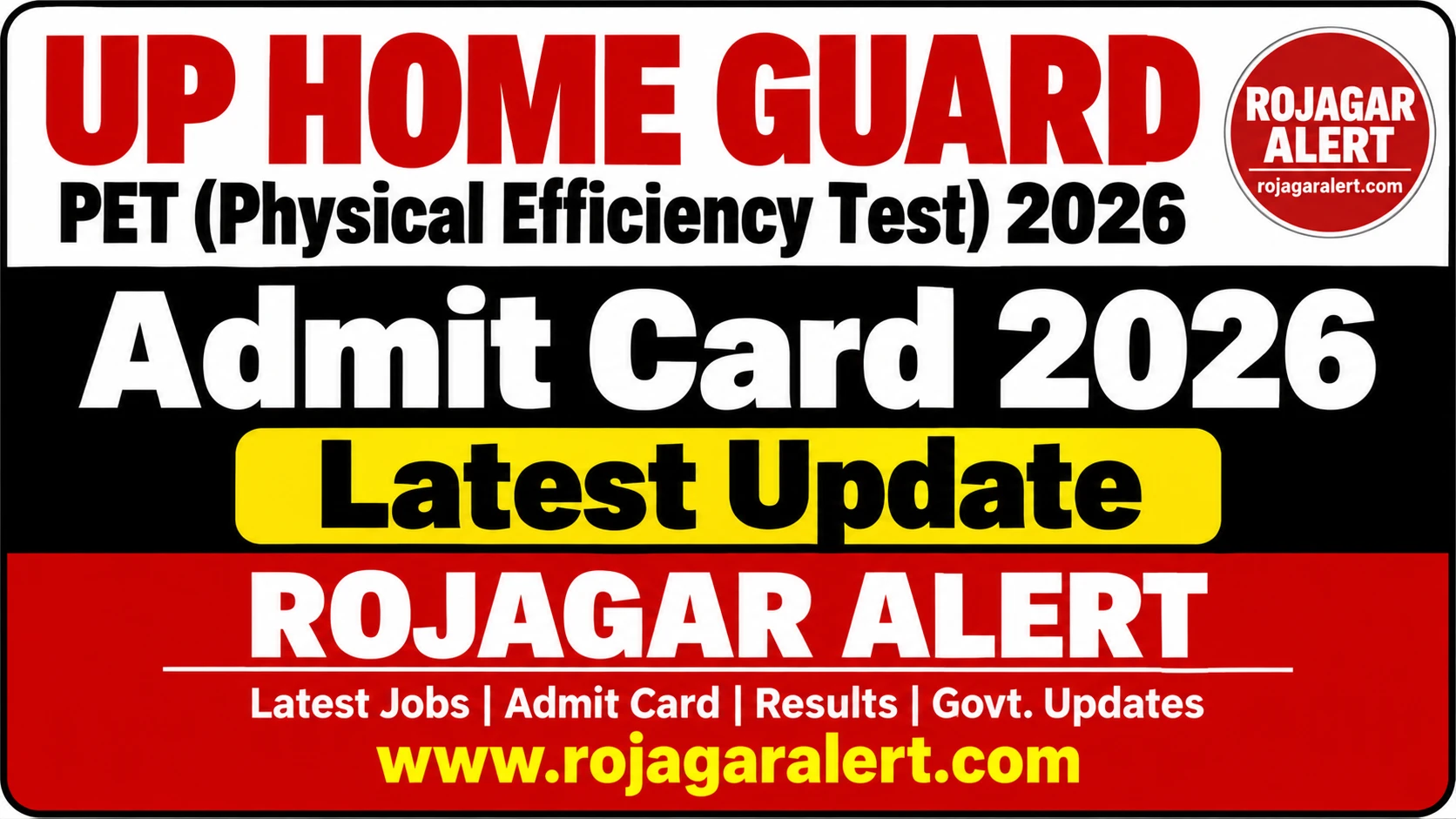 UP Home Guard PET Admit Card 2026
